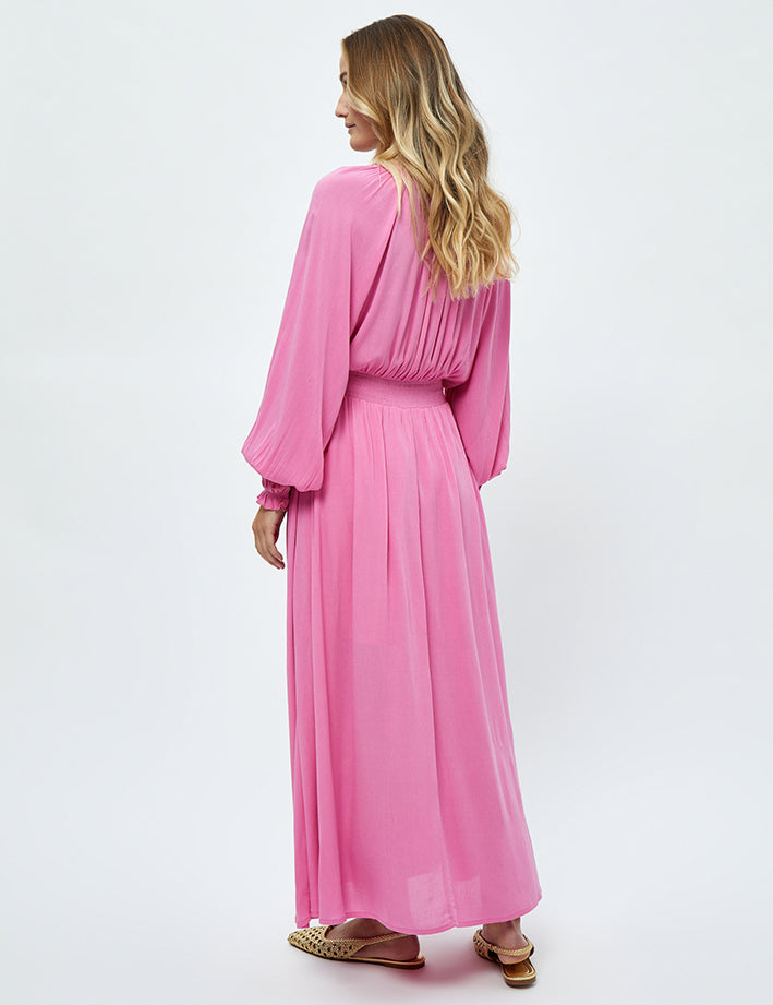 Peppercorn Danea Maxi Kjole Kjoler 4018 Fuchsia Pink