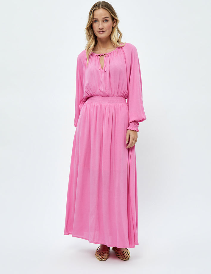 Peppercorn Danea Maxi Kjole Kjoler 4018 Fuchsia Pink