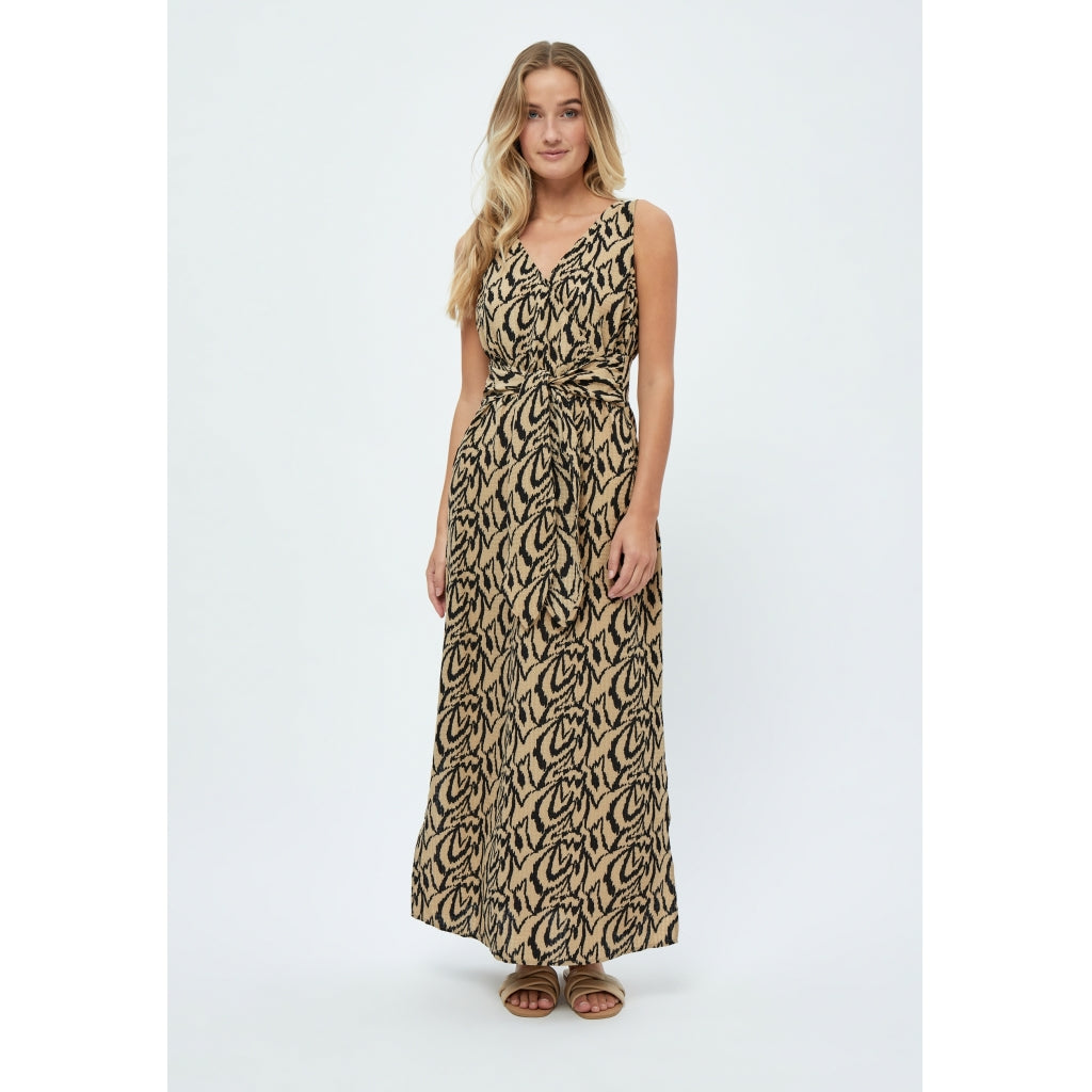 Desires Daniela Sleeveless Maxi Dress Kjoler 0975P Cuban Sand Print