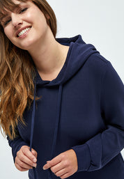 Peppercorn Dicette Sweat Kjole Curve Kjoler 1550 NAVY