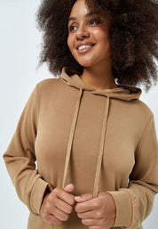 Peppercorn Dicette Sweat Kjole Curve Kjoler 326 Incense Beige