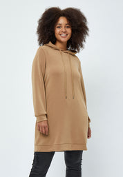 Peppercorn Dicette Sweat Kjole Curve Kjoler 326 Incense Beige