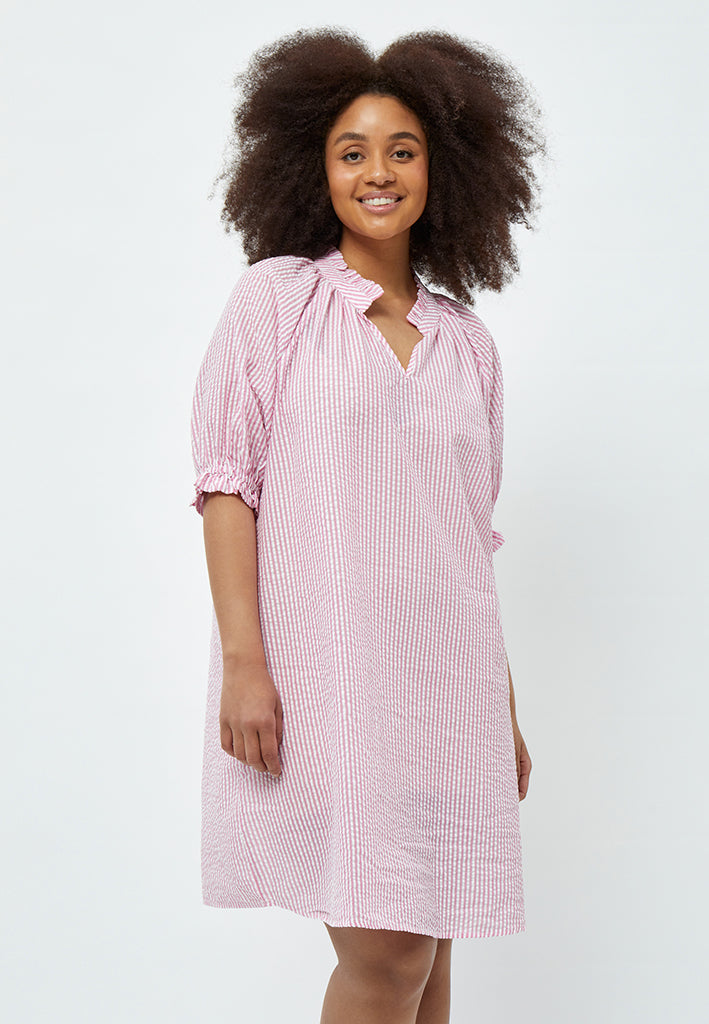 Peppercorn Elaine kjole Curve Kjoler 6013S Pink Lemonade Stripe