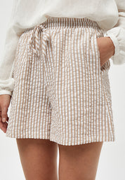 Peppercorn Elaine shorts Shorts 0273S Warm Sand Stripe