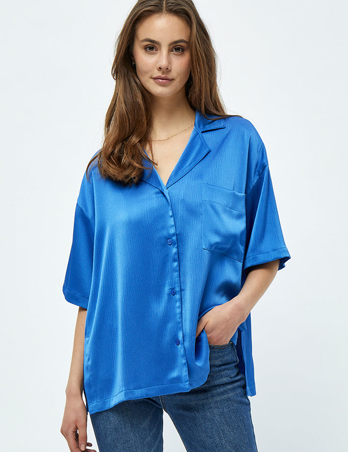 Peppercorn Elotta Skjorte Skjorter 5130 NEBULAS BLUE