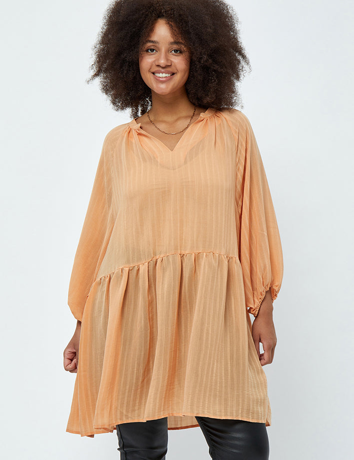 Peppercorn Emma kjole Curve Kjoler 6202 Peach Cobbler