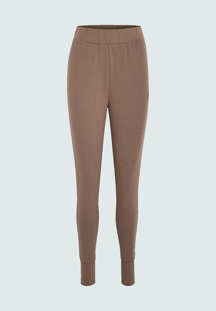 Desires Evon High Waisted Sweat Pant Bukser 5074 Pine Bark