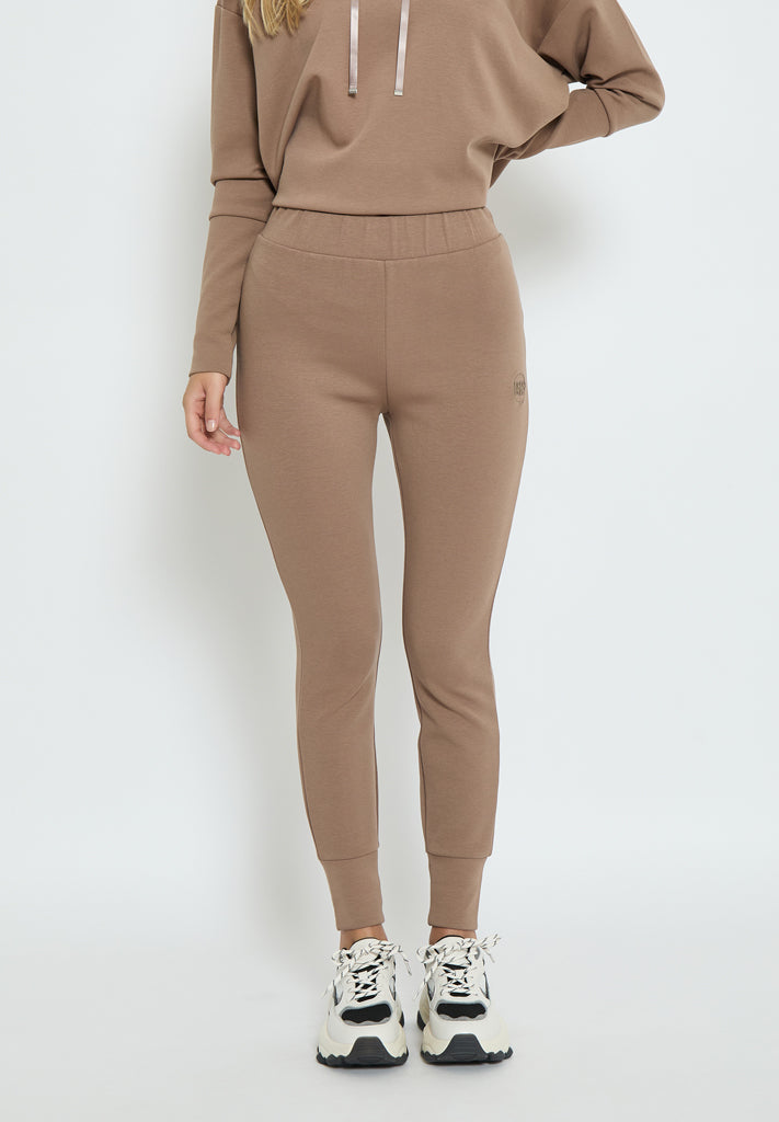 Desires Evon High Waisted Sweat Pant Bukser 5074 Pine Bark