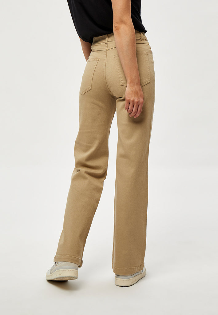 Desires DSFlorence MW Bukser Jeans 0147 Pale Khaki