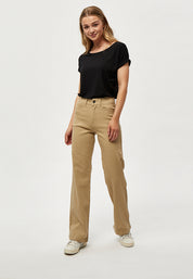 Desires DSFlorence MW Bukser Jeans 0147 Pale Khaki