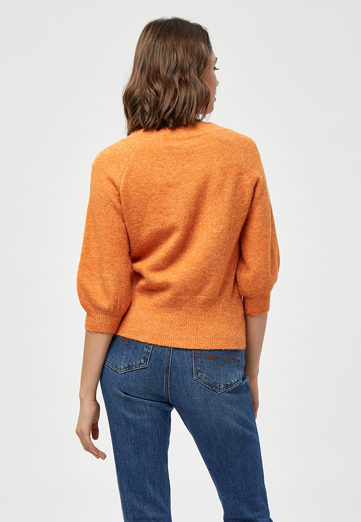 Peppercorn Flores Raglan Pullover Pullover 6675M Peach Caramel Melange