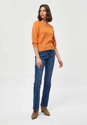 Peppercorn Flores Raglan Pullover Pullover 6675M Peach Caramel Melange