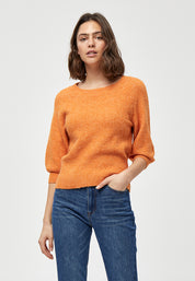 Peppercorn Flores Raglan Pullover Pullover 6675M Peach Caramel Melange