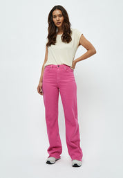 Peppercorn Fran Bukser Jeans 4122 Magenta Pink