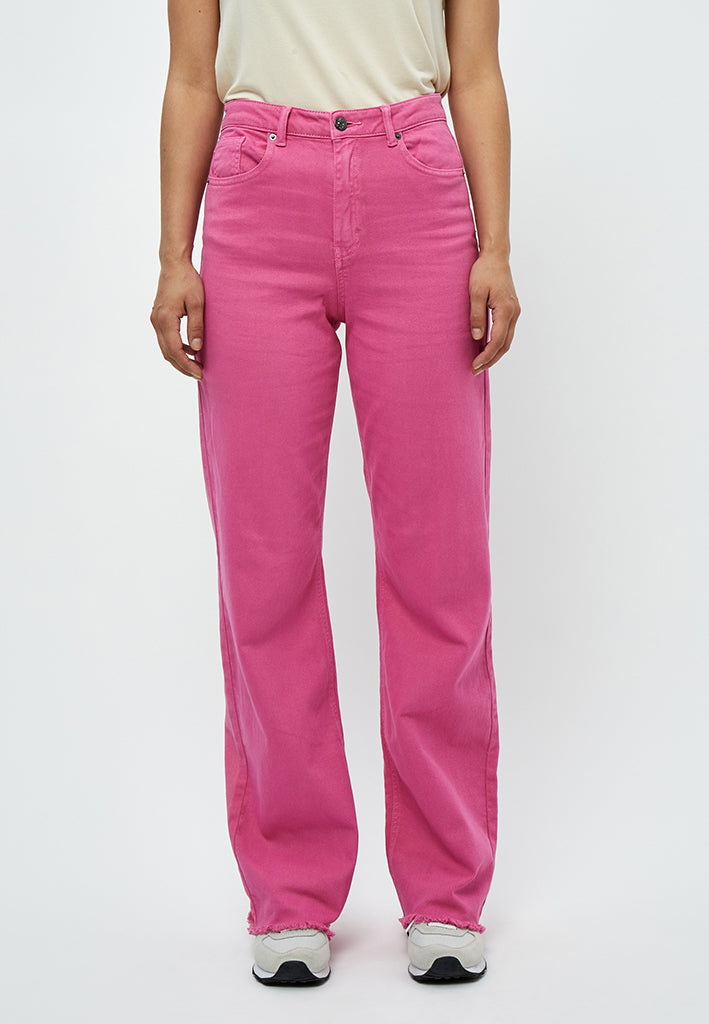 Peppercorn Fran Bukser Jeans 4122 Magenta Pink