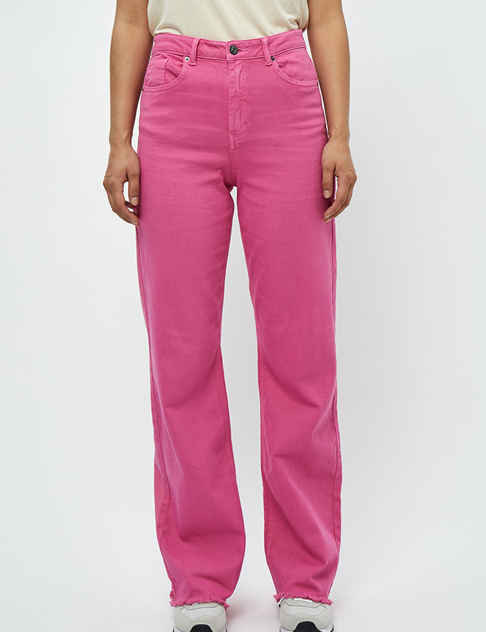 Peppercorn Fran Bukser Jeans 4122 Magenta Pink