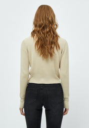 Desires DSGeisha Rib Cardigan Cardigans 9014 Oyster Gray