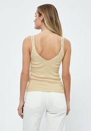 Desires DSGeisha Rib Top Toppe 9014 Oyster Gray