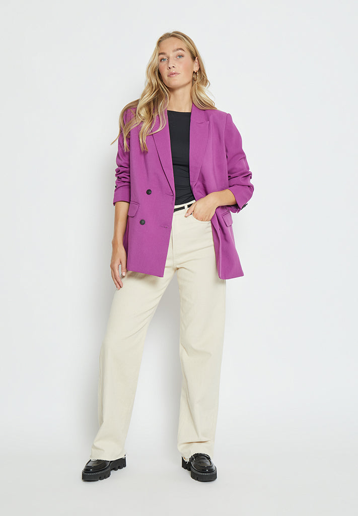 Peppercorn Ginette Blazer Blazer 7024 Hollyhock Purple