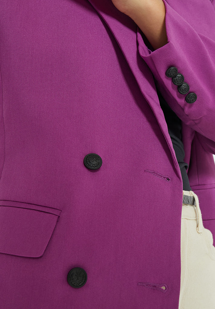 Peppercorn Ginette Blazer Blazer 7024 Hollyhock Purple