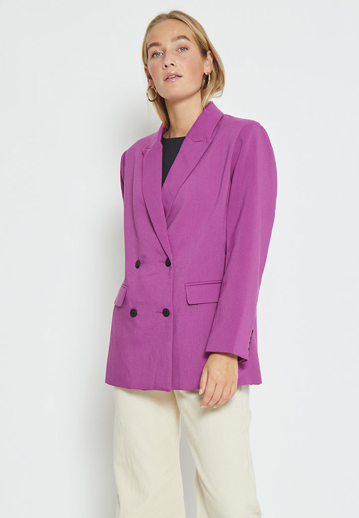 Peppercorn Ginette Blazer Blazer 7024 Hollyhock Purple