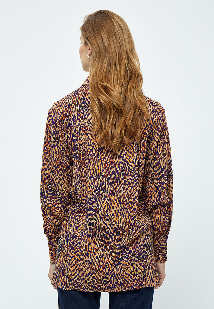 Peppercorn Harmonia Skjorte Skjorter 9363 Warm Sand Pattern