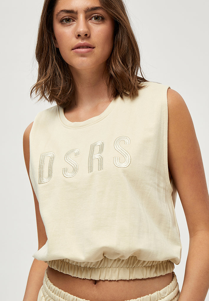 Desires Jade GOTS Sweat Tanktop T-Shirt 9014 OYSTER GRAY