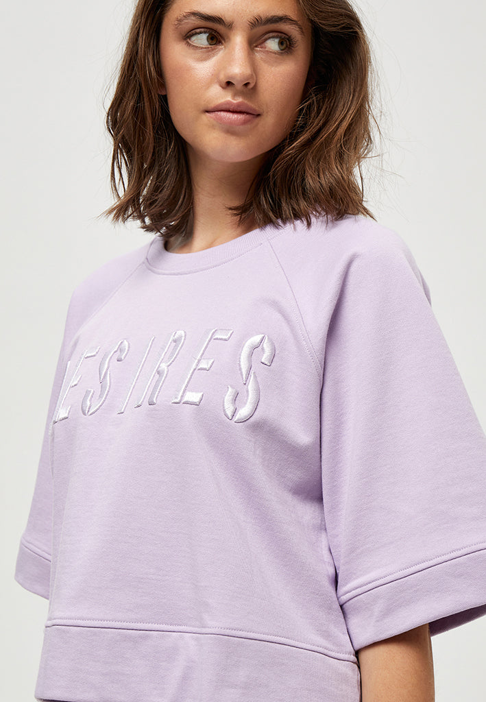 Desires Jade Sweat Bluse Sweatshirts 7140 Pastel Lilac