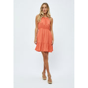 Desires Joyla Short Dress Kjoler 612 Living Coral