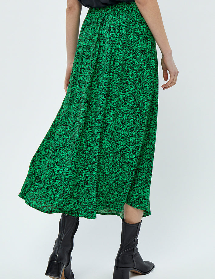 Peppercorn Julianna Sandy nederdel Nederdele 473P Apple Green Print