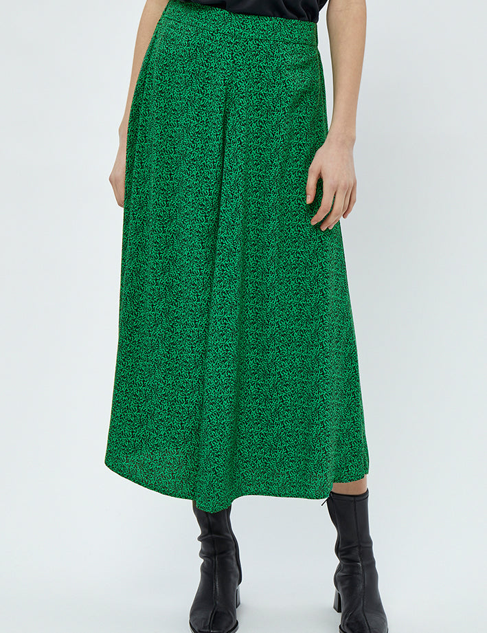 Peppercorn Julianna Sandy nederdel Nederdele 473P Apple Green Print