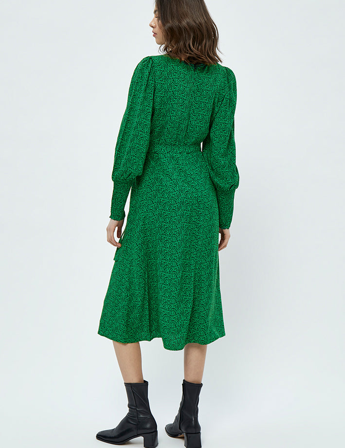 Peppercorn Julianna kjole Kjoler 473P Apple Green Print