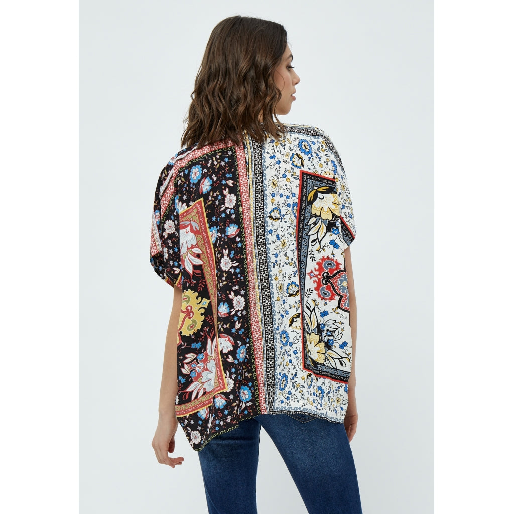 Desires Julietta kimono Kimono 235P Cloud Dancer Print
