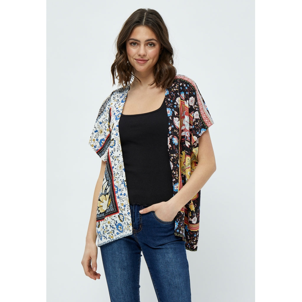 Desires Julietta kimono Kimono 235P Cloud Dancer Print