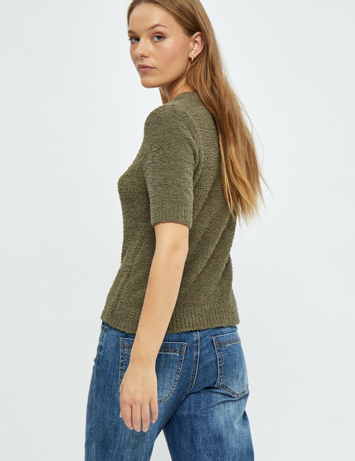 Desires Kesha Round Neck Short Sleeve Pullover Pullover 3059 Kalamata
