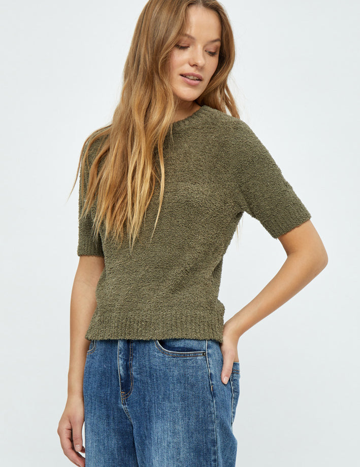Desires Kesha Round Neck Short Sleeve Pullover Pullover 3059 Kalamata