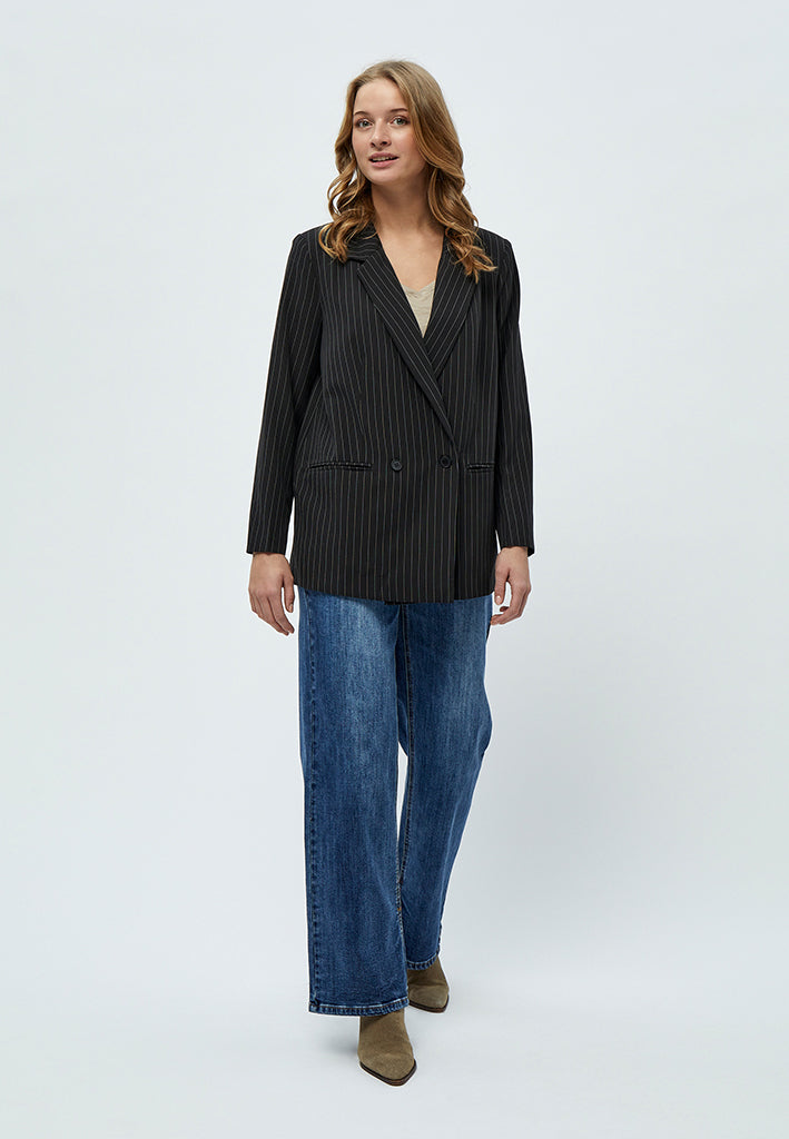 Desires Krisi Blazer Blazer 152S BLACK/WHITE STRIPE