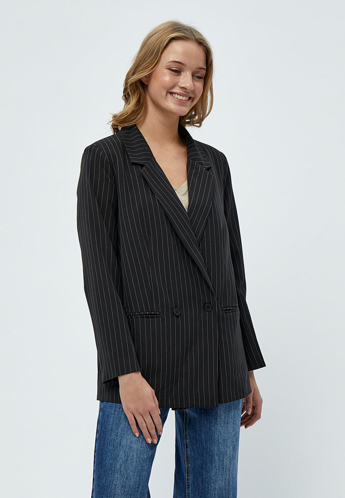 Desires Krisi Blazer Blazer 152S BLACK/WHITE STRIPE