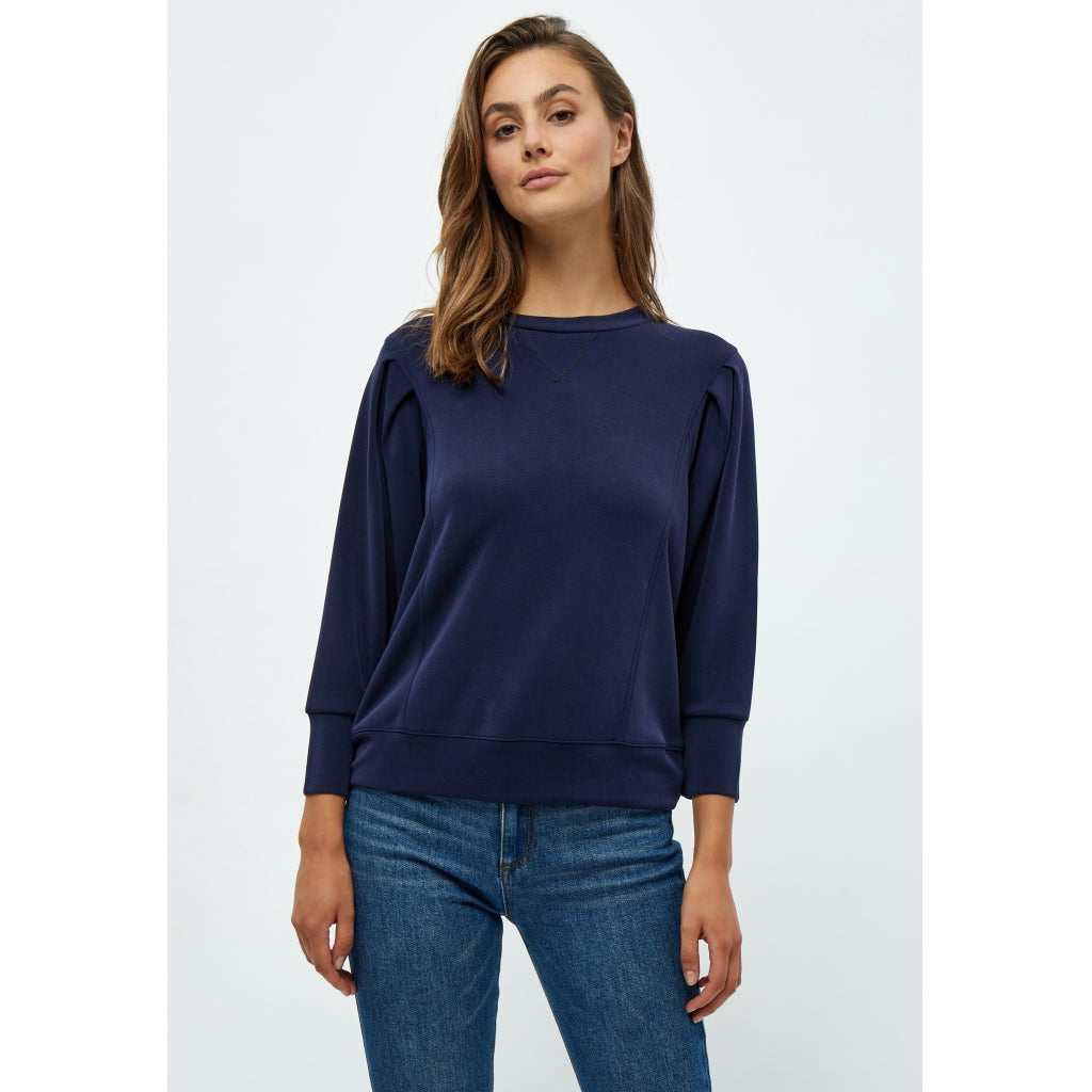 4 Ærme Sweat Sweatshirts 2318 MIDNIGHT NAVY