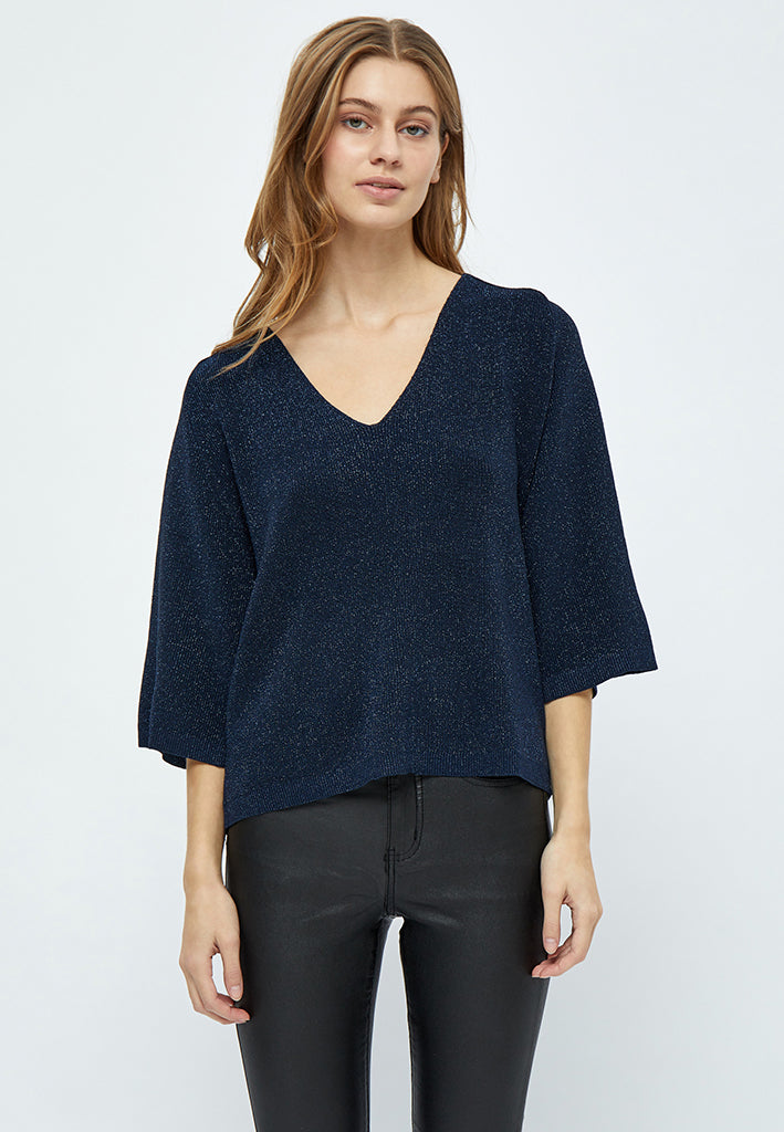 Desires Leila 3/4 Pullover Pullover 2318 MIDNIGHT NAVY