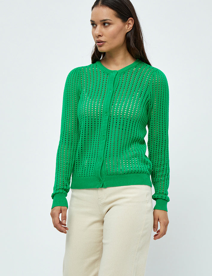 Peppercorn Libby Cardigan Cardigans 3205 Bright Green