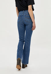 Peppercorn PCLinda HW Denim Jeans Jeans 9610 Mid Blue Denim