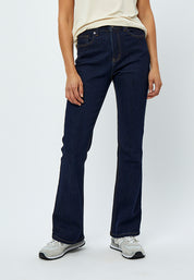 Peppercorn PCLinda HW Denim Jeans Jeans 9620 Dark Blue