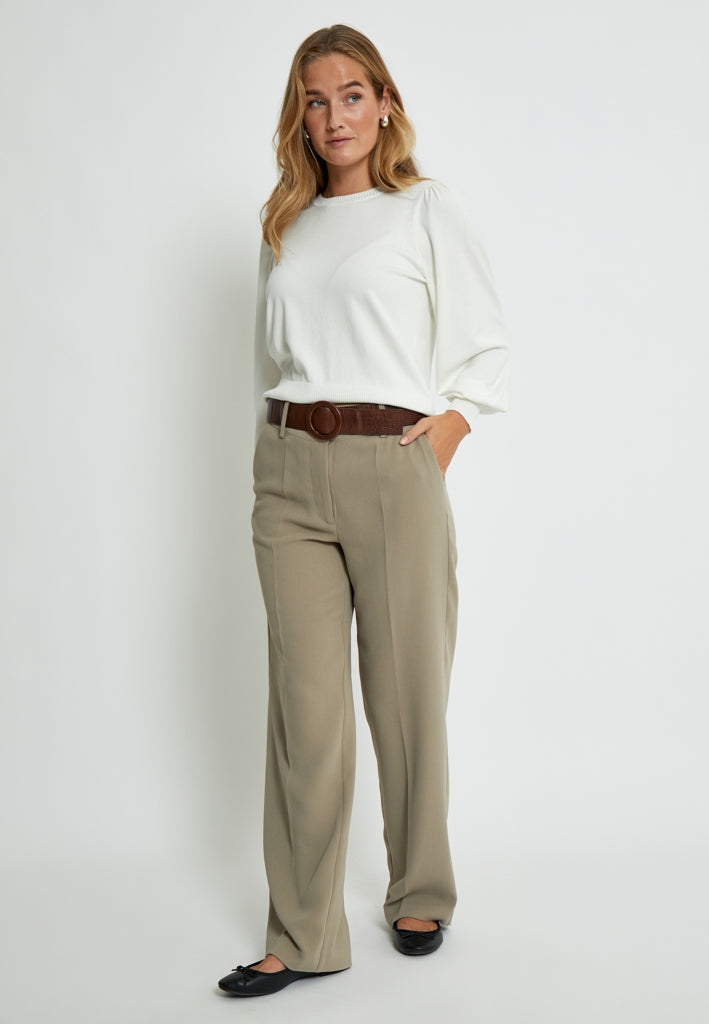 Minus Liva Long Sleeve Pullover Pullover 220 Broken White