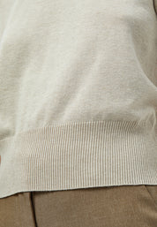 Minus MSLiva Strik Pullover Pullover 9015M Sand Gray Melange