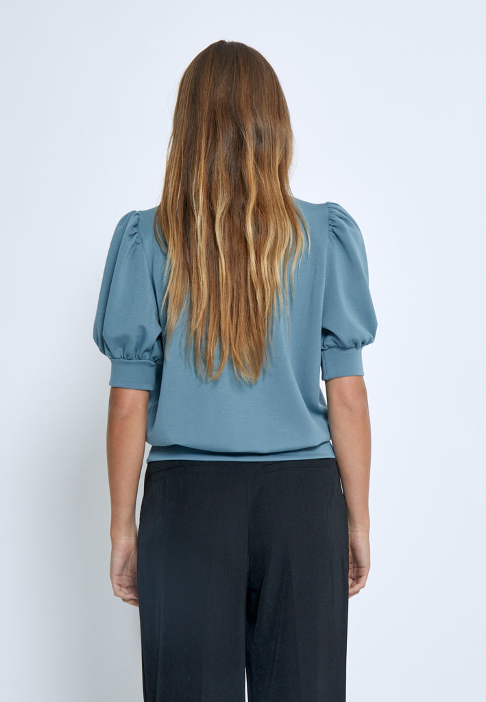 Minus Livana T-Shirt T-Shirt 1043 Citadel Blue