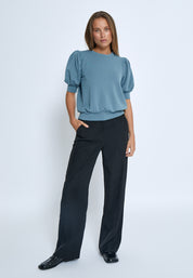 Minus Livana T-Shirt T-Shirt 1043 Citadel Blue