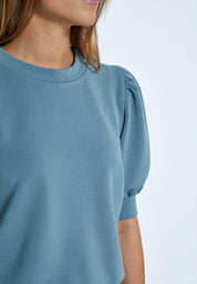 Minus Livana T-Shirt T-Shirt 1043 Citadel Blue