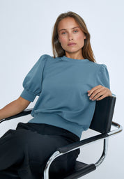 Minus Livana T-Shirt T-Shirt 1043 Citadel Blue