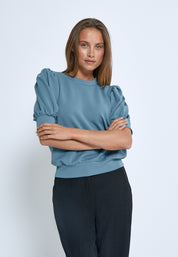 Minus Livana T-Shirt T-Shirt 1043 Citadel Blue